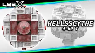 САМЫЙ ТОЧНЫЙ Lego Hellsscythe 4-60 T | Обзор и тестовые бои Lego Beyblade X!