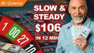 STREET MASTER - ROULETTE STRATEGY TO WIN | SLOW & STEADY SAFE SYSTEM WINS - Bet With MO