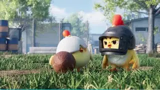 Mini Chicken Companions Saving us | Game For Peace Showcase Trailer !