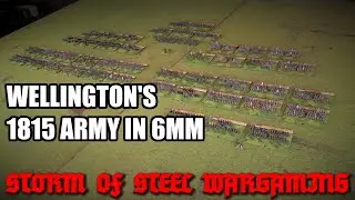Wellington's Anglo Allied Army of 1815 in 6mm | Storm of Steel Wargaming