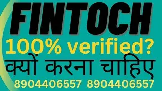 fintoch why to join | fintoch kya hai | fintoch 100% verified ? | #earningnews