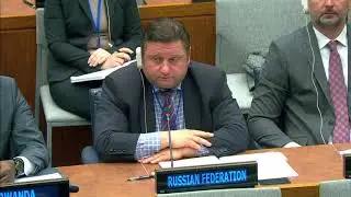 Выступление представителя Российской Федерации А.И.Белоусова на заседании Первого комитета ГА ООН