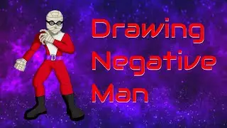 Drawing Negative Man from Doom Patrol