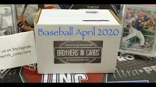 Brothers In Cards Gold Box Baseball April 2020 ** Nice Hit and Good Pack Lineup **