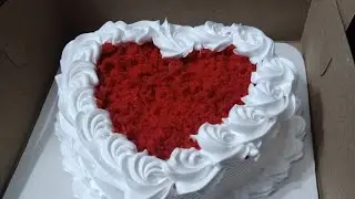 Red Velvet Cake/ Heart shape Red Velvet Cake/Round shape  se Heart shape mai kaise cut kre