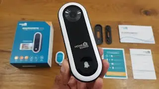 Video Doorbell - New HomeGuard WiFi Full HD Guardianeye Pro Doorbell (Unboxing and Review)
