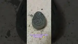 make 3 dollars in  just 10 min by carving stone by dremel #handmade #درمل #workaway #carved #stone
