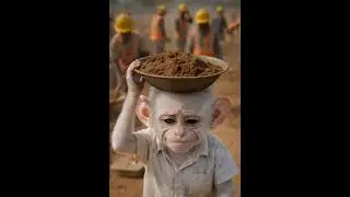 poor rio monkey hungry strugle in life 🫡#shorts#viral#animation