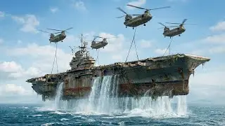 Salvaging Restoring a Forgotten Aircraft Carrier After 70 Years Beneath the Deep Ocean WWII Carrier