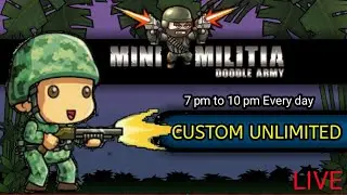 Mini Militia - Doodle Army Custom Gameplay 2021 |VISU Gamer| HAPPY NEW YEAR'S 💓💓