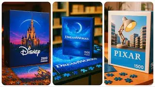 Movie Studios as Jigsaw Puzzles by AI