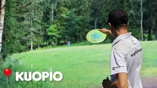 Kierros Puijon frisbeegolfradalla!