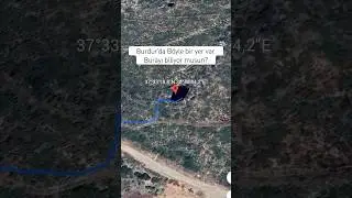 Burdur'da B&ouml;yle bir yer var.Burayı biliyor musun? #burdur