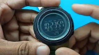 SKMEI WATCH TIME SETTING MODEL 2070