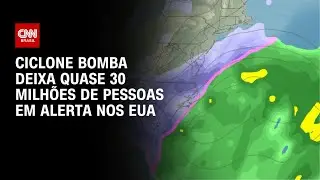 Ciclone bomba vai causar neve e ventos fortes no fim de semana nos EUA | CNN 360º