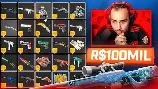Ele depositou R$100 MIL REAIS no CSGO.NET e isso aconteceu 🤯