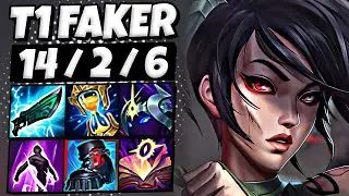 T1 Faker Akali vs Galio [ MID ] Patch 26.1 Ranked Korea