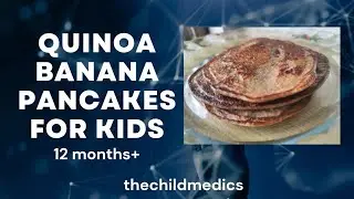 Quinoa Banana pancakes