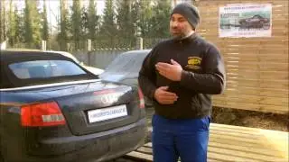 EP-14 Cabriolet // L'expert du cabriolet // Décollement de la vitre arrière en verre AUDI A4