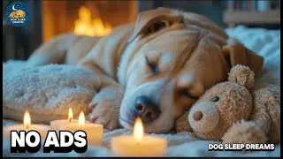 12 Hours of Dog Calming Music🦮Separation Anxiety Relief Music 🐶Anti Dog Relaxation⭐ Healing Music