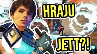 CANTZER HRAJE JETT?! l Radiant VALORANT Gameplay