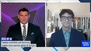 Ticker News - AR Media's Andrew Rossow Talks AI Concerns and Where We're Headed