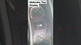#Mahindra#Thar#Display#km#Cluster#meter#oddo#meter#