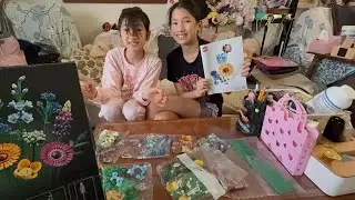 CC姐妹 🌸樂高開箱｜野花花束 LEGO 10313 Unboxing the LEGO Wildflower Bouquet 10313