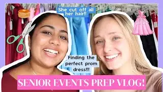 Senior Events Prep!! (Prom Dress, Haircut, Shopping) *EMOTIONAL DAMAGE