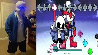 FNF VS Indie Cross V1 &mdash; Bonedoggle (Sans In Real Life) [FULL SONG]