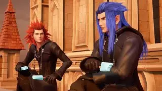Axel and Saix Talk Before The Keyblade War - Kingdom Hearts III