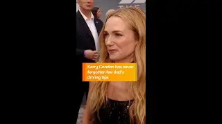 Kerry Condon has never forgotten her dad's driving tips