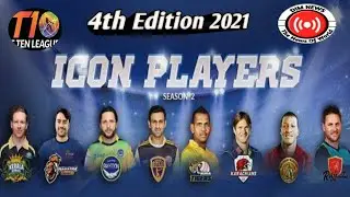 Abu Dhabi T10 League 2021 Full list of Players, team Captains and Top ICON Player