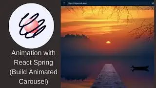 Build Animated Carousel with React Spring