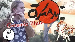 Okami Reset「ありがとう」&ndash; Played on a Ceramic Flute! | 手作り陶器フルートで演奏