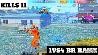 KILLS 11 BR RANK AC80+M590 GUN 🔫 FREE FIRE #video KAUSHAL FF GAME 🎯 VIDEO FREE FIRE 🔥 HEROIC 2 STAR 
