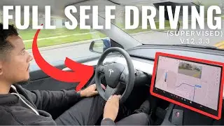 Tesla Full Self-Driving (Supervised) 12.3.3: Drive to Gym