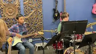 Jaming with my band buddies 🎸🥁