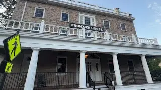 Eating at FAIRBANKS Inside a 200-Year-Old Haunted Mansion?! (Lewiston NY)