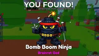 How To Get Bomb Boom Ninja Brainrot In Find the Brainrot [340] #findthebrainrot #roblox