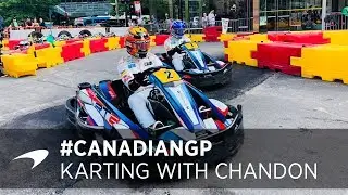 Fernando and Stoffel Go Karting with Chandon