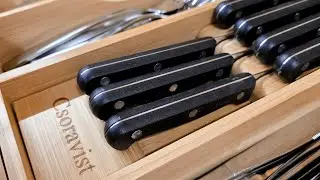 My Kitchen Drawer Has Never Looked This Good 😍 Bamboo Organizer Review!