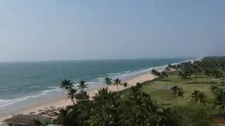 Drone view at Azaya beach resort Goa #1