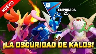¡ASÍ SON las 3 BESTIAS INICIALES OSCURAS de KALOS en LIGA SÚPER (1500PC)! - GBL PvP POKÉMON GO T25