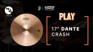 Domene Cymbals Dante Crash 17