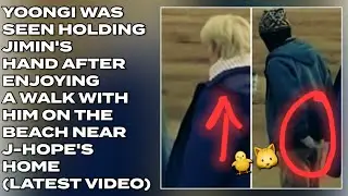 😱🔥Юнги был замечен держащим Чимина за руку после прогулки с ним по пляжу недалеко от дома Джей-Хо...