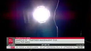 TYLKO U NAS Marcus W., partner Magdaleny Żuk w rozmowie z TVP Info