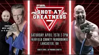 April 15, 2023. Handsome Nick Hamrick vs. Outlaw Tony James