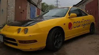 Honda Integra DC 1-2 body repair (ремонт кузова) #honda #bodyrepair
