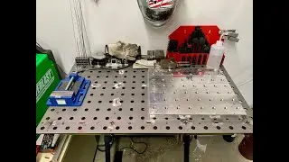 WeldTables.com CertiFlat table build - Timelapse